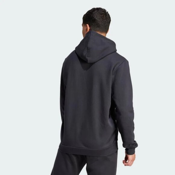 adidas  -  men's essentials fleece hoodie - Picture 3 of 4